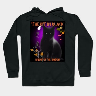 Cat the kit in black Legend of the shadow Hoodie